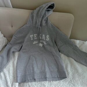 Gray Texas Hoodie